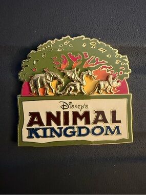 Disney's Animal Kingdom Enamel Pin - Tree of Life -Broken Pin Peg